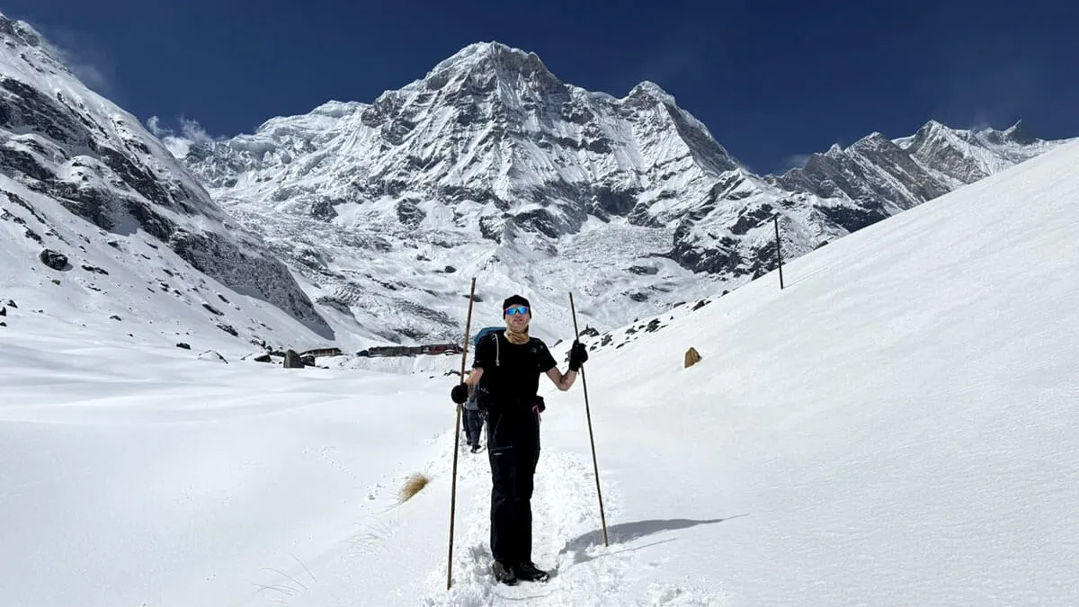 Annapurna base camp in march
