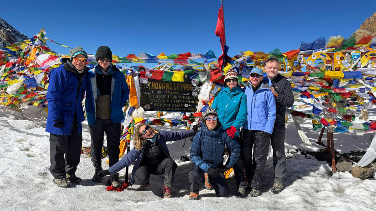 short annapurna circuit trek thorong la pass