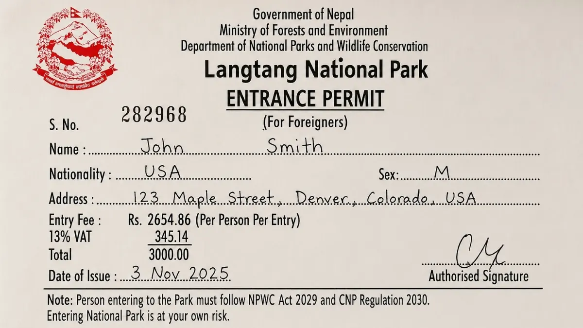 langtang-national-park-permit