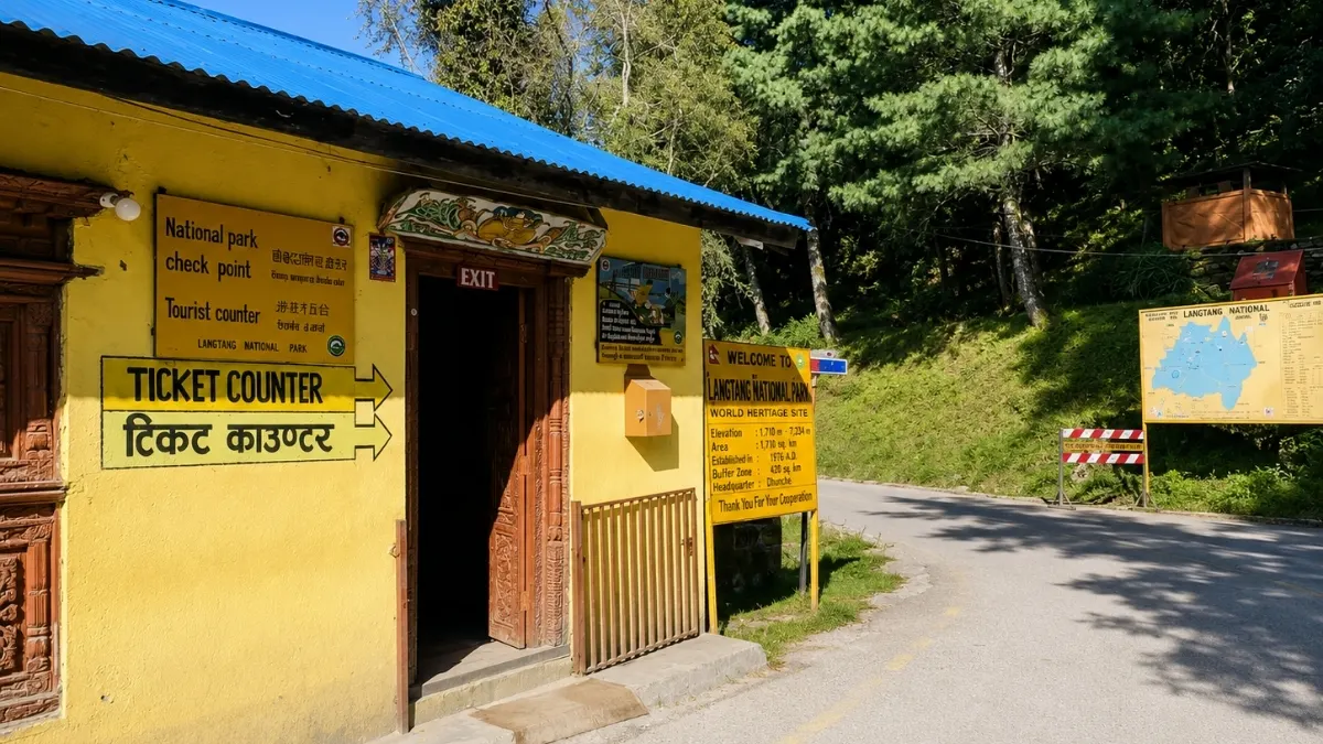 permit-checkpoint-langtang-national-park
