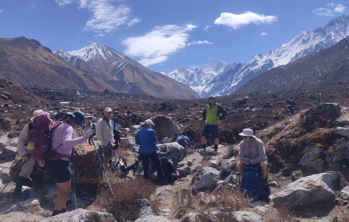 traveller-taking-rest-during-langtang-gosaikunda-trek