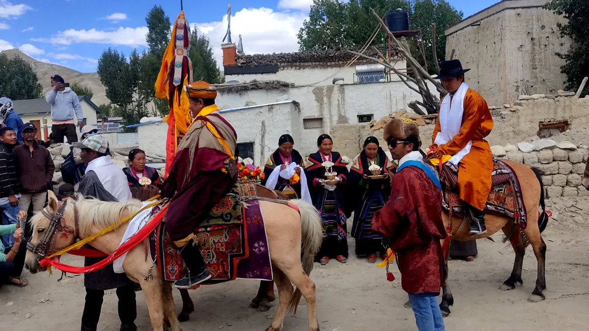 Yartung Festival in Upper Mustang