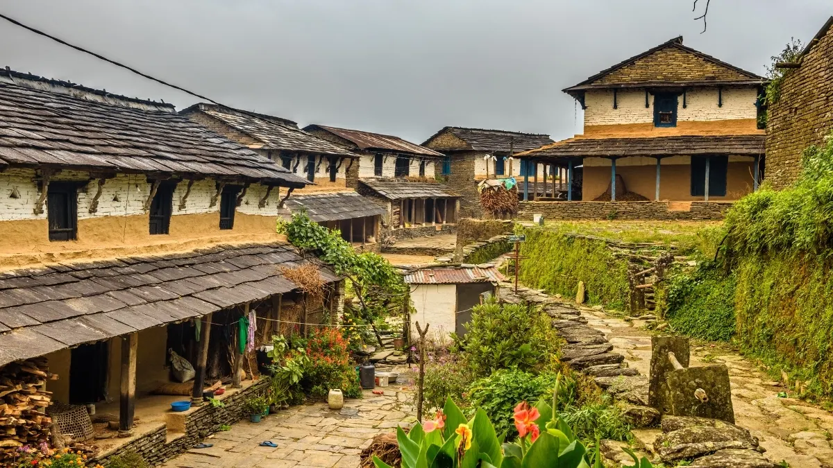 dhampus-traditional-houses