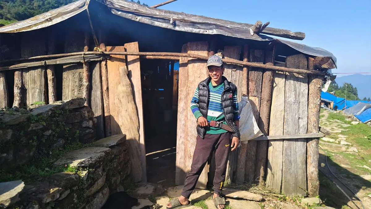 Tamang- local inhabitants of the Panchpokhari
