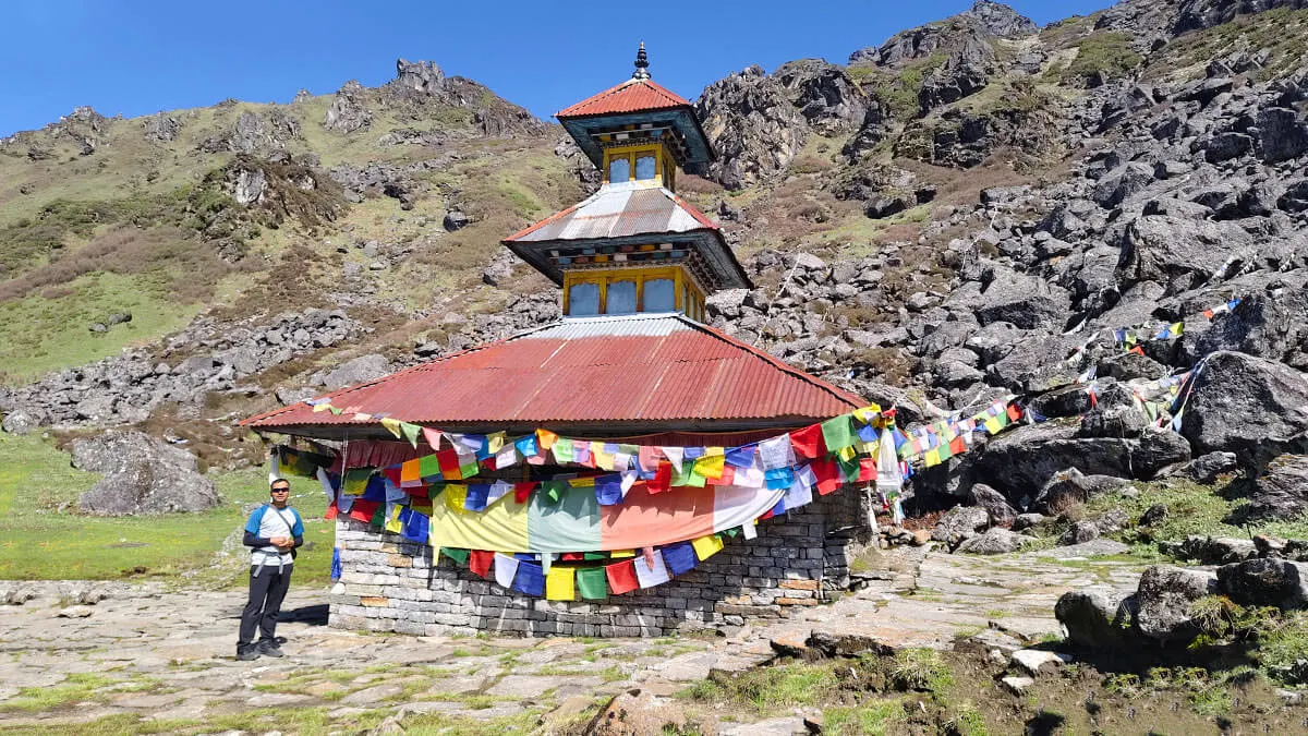 Temple in panch Pokhari