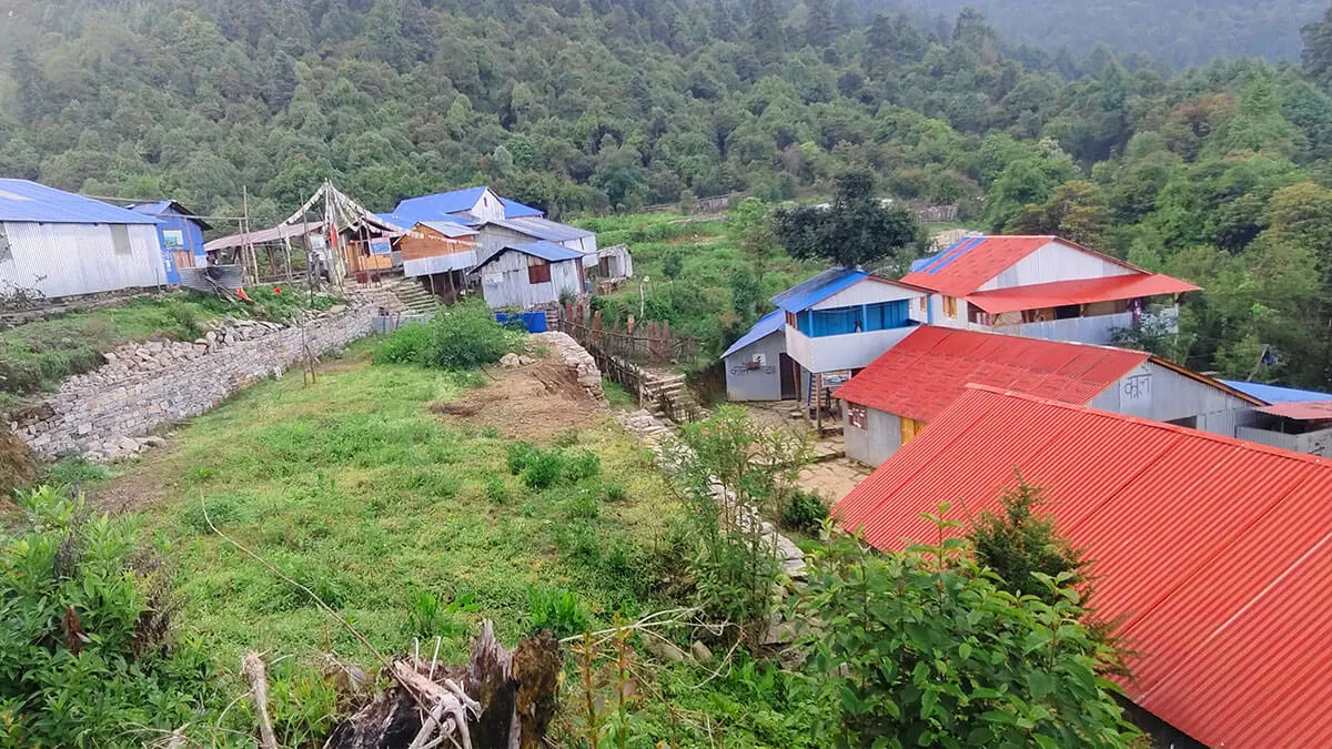 Tuppi Danda- village in Panch Pokhari