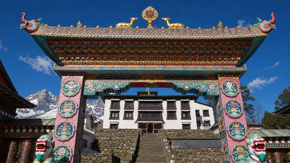 mountain-view-of-tengboche-monastery