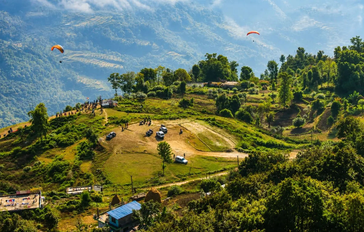 paragliding-from-sarangkot-pokhara